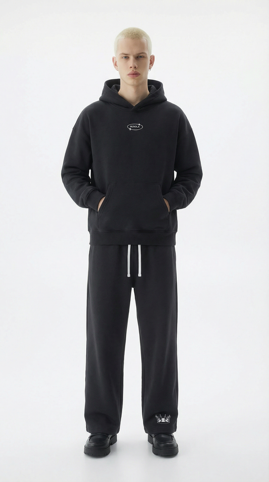 NUVOLA Klassik Qara Şalvar